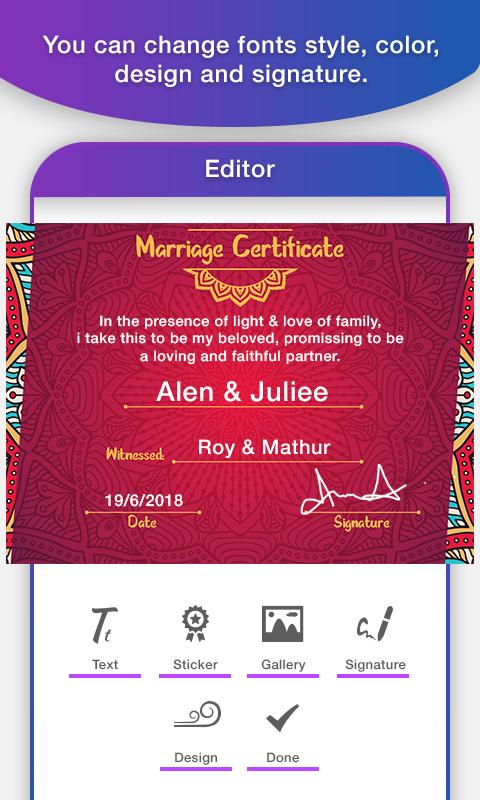 certificate maker for android apk download