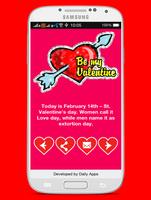 Valentines  Wishes SMS imagem de tela 1