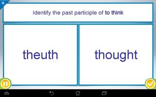 Irregular verbs english L22 screenshot 1