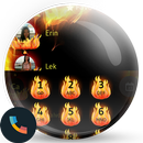 Theme Dialer Fire Flames APK
