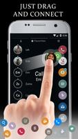 Theme Dialer Black White تصوير الشاشة 2
