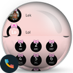 Bow Pink Contacts & Dialer