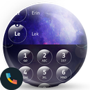 Theme Dialer Galaxy Glass APK