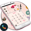 Glass Paris Phone Dialer Theme