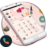 Glass Paris Phone Dialer Theme-icoon