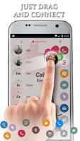 Glass Paris Phone Dialer Theme تصوير الشاشة 2