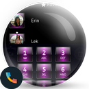 Theme Dialer Dusk Pink APK