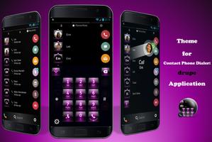 Theme Dialer Dusk Pink পোস্টার