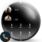 FlatBlackW Contactos y Dialer icono