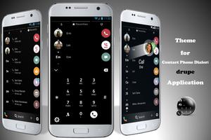 FlatBlackW Contactos y Dialer Poster