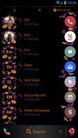 Halloween Glitter Phone Dialer capture d'écran 2
