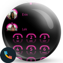 Theme Dialer Neon Pink APK
