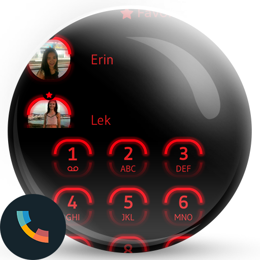 Neon Red Kontakte & Dialer