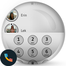 Theme Dialer Shade Gray Drupe APK