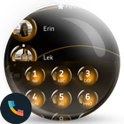 Sphere Orange Phone Theme icône