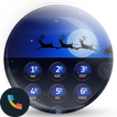 Theme Dialer Xmas Night sky