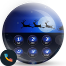 Theme Dialer Xmas Night sky APK