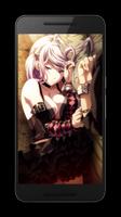 Goth Anime Girl Wallpaper Free Affiche