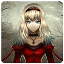 Goth Anime Red Dress Wallpaper APK