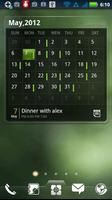EZ Calendar Widget الملصق