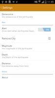 Earthquake Info & Alert! screenshot 1