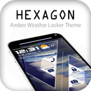 Hexagone Écran de verrouillage APK