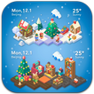 Merry Christmas Weather Widget