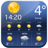 Free weather widget pro☂⛈ 아이콘