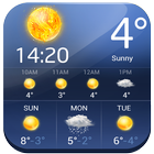 app do clima com temperatura ícone