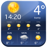 Icona Free weather widget pro☂⛈