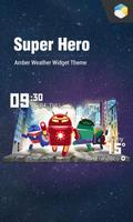 Super Hero Weather Today Widge bài đăng