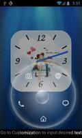 Anytouch Clock Free Theme Affiche