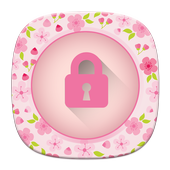 Sakura Theme Lock Screen icon