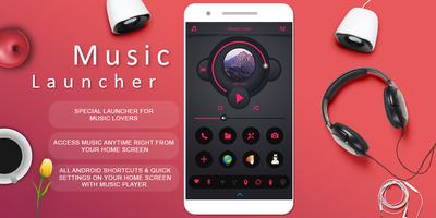 Musical Launcher : For Music Lovers پوسٹر