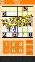 6x6 mini Sudoku Puzzle ON LINE تصوير الشاشة 1