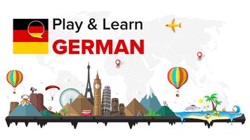 Play & Learn GERMAN free Affiche