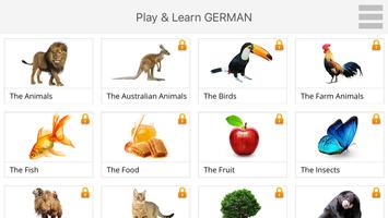 Play & Learn GERMAN free ภาพหน้าจอ 1