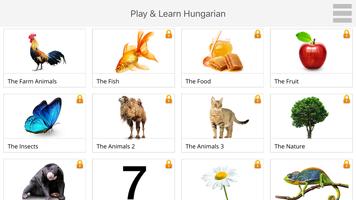 Play and Learn HUNGARIAN free capture d'écran 1