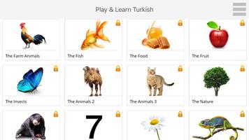 Play and Learn TURKISH free capture d'écran 1