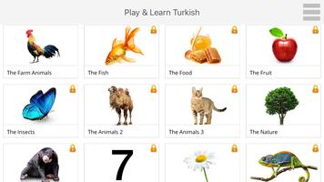 Play and Learn TURKISH free 스크린샷 1