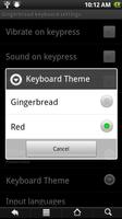 GB keyboard with night mode اسکرین شاٹ 2