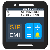 SIP/EMI Calculator &amp; Reminder icon