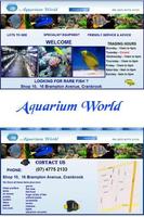 Poster A1 Aquarium World