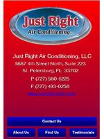 Just Right & Premium Air Affiche