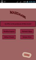 Mardani --Movie quize Affiche