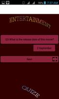 Entertainmen  -- Movie quize imagem de tela 1