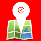Share My Location (No ads)-icoon