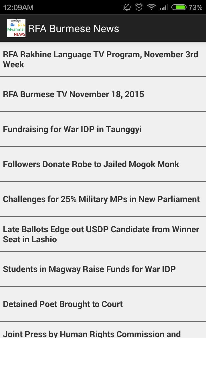 Breaking Rfa Myanmar News For Android Apk Download