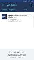 Canadian Strategy Alliance Affiche