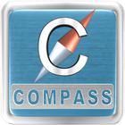 Simple compass icon